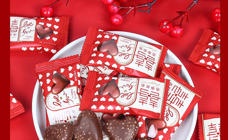 脆米巧克力喜糖结婚专用