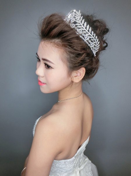 高级化妆师婚礼跟妆