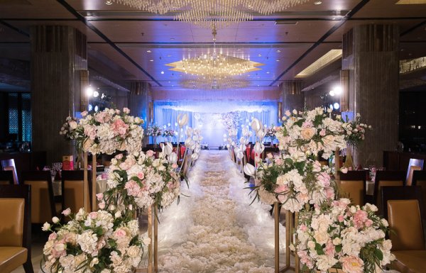 幸福时光粉白色婚礼策划